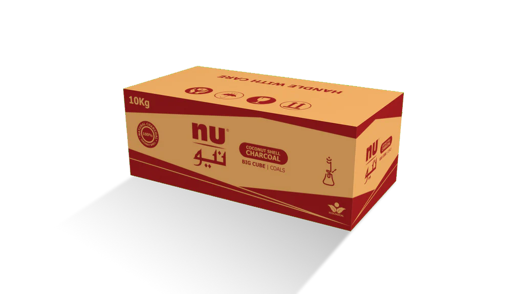 Nu Big Cube Coals - 10kg - Lounge Case